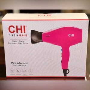 CHI 1875 Series Salon Style Compact Hair Dryer Pink